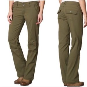 New prAna Halle II Straight Leg Outdoor Pants Convertible Hiking Athletic size 2
